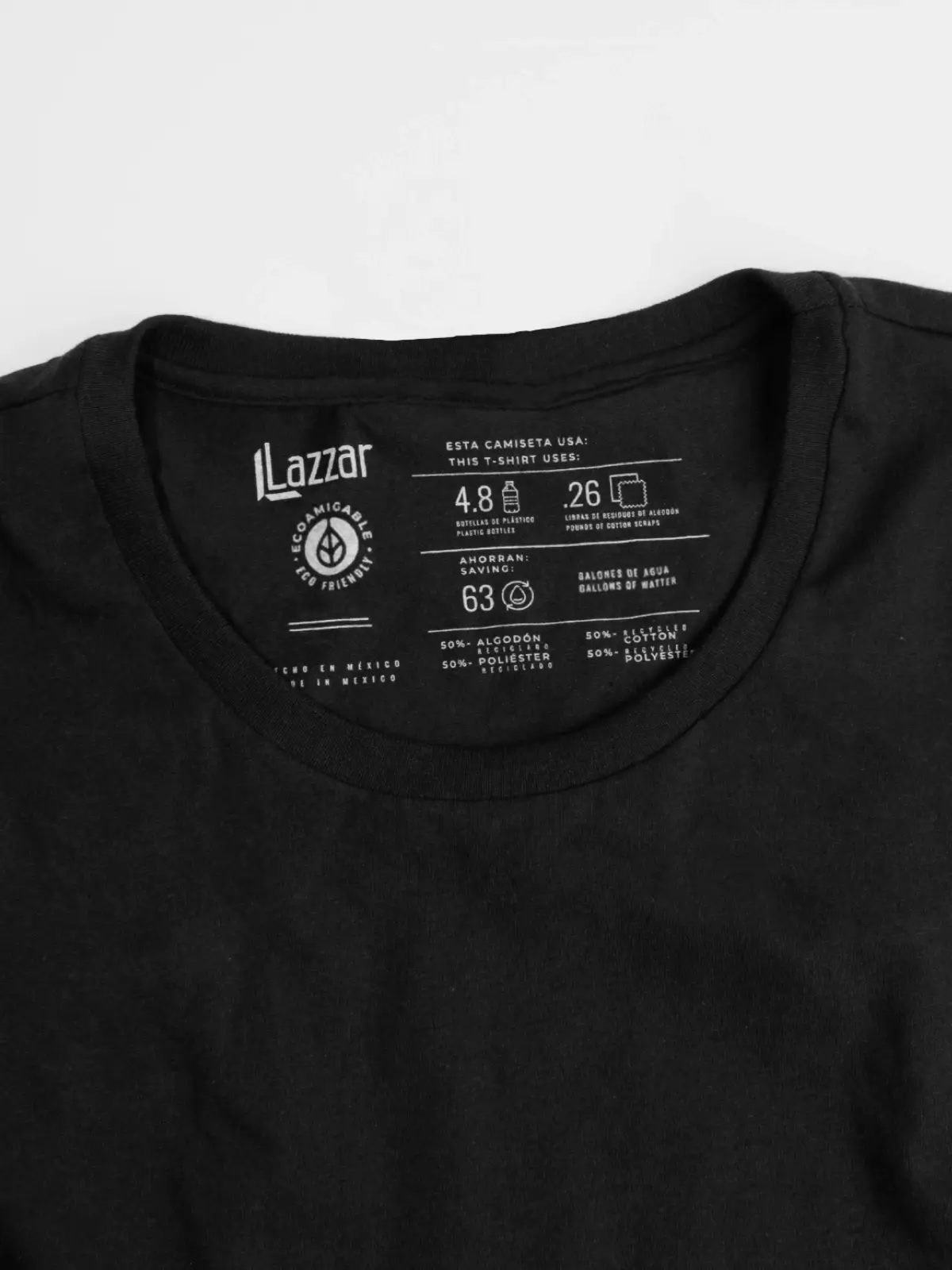 Playera cuello redondo dama ecologica 