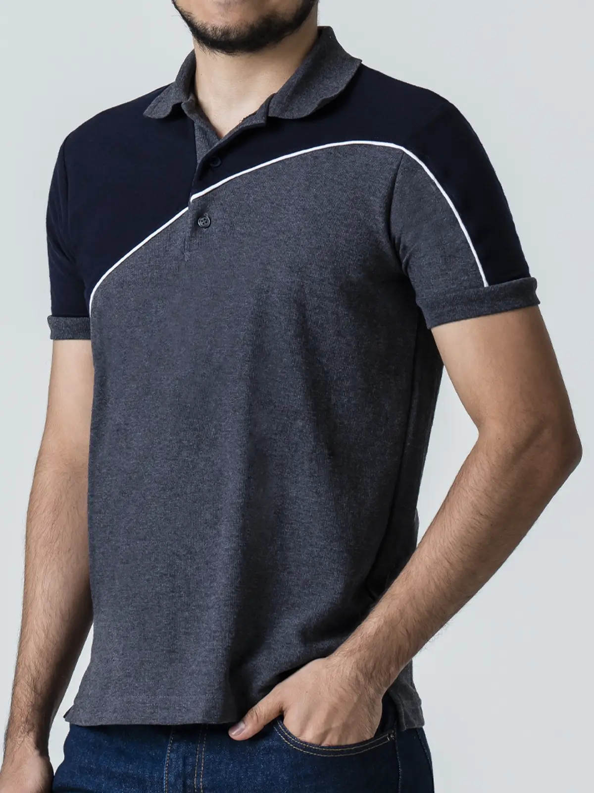 Playeras polo combinadas Placencia