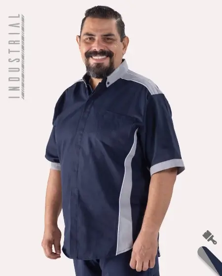 Camisa de trabajo industrial para hombre