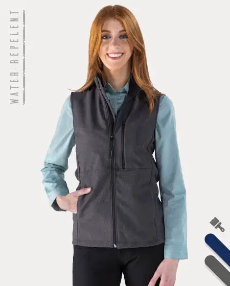 Water-Repellent Work Vest for Woman