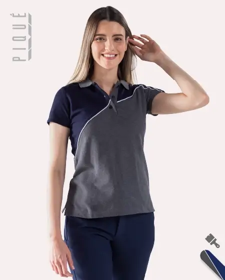 Playeras polo combinadas Placencia