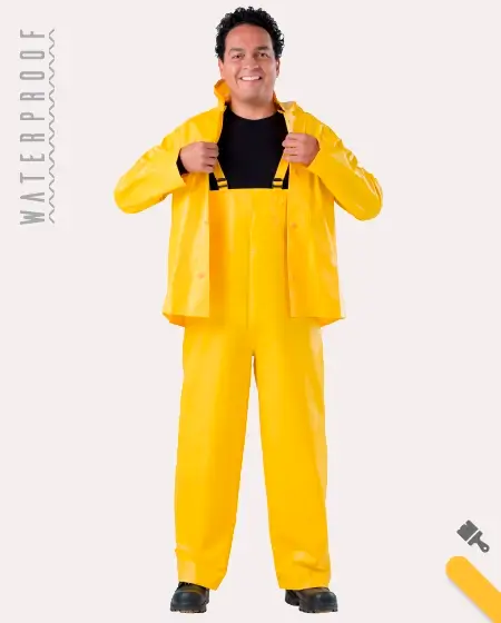 Two-piece Waterproof Rain Parka